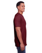 Gildan Men's Softstyle CVC T-Shirt maroon mist ModelSide