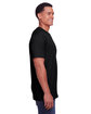 Gildan Men's Softstyle CVC T-Shirt pitch black ModelSide