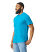 Gildan Men's Softstyle CVC T-Shirt caribbean mist ModelSide