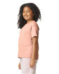 Gildan Youth Softstyle CVC T-Shirt dusty rose ModelSide