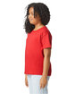 Gildan Youth Softstyle CVC T-Shirt red mist ModelSide