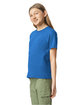 Gildan Youth Softstyle CVC T-Shirt royal mist ModelSide