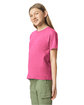 Gildan Youth Softstyle CVC T-Shirt pink lemnde mist ModelSide