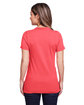 Gildan Ladies' Softstyle CVC T-Shirt red mist ModelBack