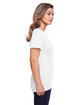 Gildan Ladies' Softstyle CVC T-Shirt white ModelSide