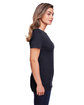 Gildan Ladies' Softstyle CVC T-Shirt navy mist ModelSide