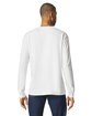 Gildan Unisex Softstyle CVC Long Sleeve T-Shirt white ModelBack