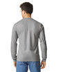 Gildan Unisex Softstyle CVC Long Sleeve T-Shirt cement ModelBack