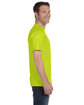 Gildan Adult 50/50 T-Shirt SAFETY GREEN ModelSide