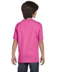 Gildan Youth 50/50 T-Shirt azalea ModelBack