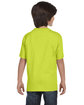 Gildan Youth 50/50 T-Shirt SAFETY GREEN ModelBack