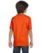 Gildan Youth 50/50 T-Shirt ORANGE ModelBack
