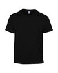 Gildan Youth 50/50 T-Shirt black OFFront