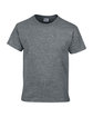 Gildan Youth 50/50 T-Shirt graphite heather OFFront