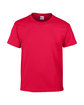 Gildan Youth 50/50 T-Shirt SPRT SCARLET RED OFFront