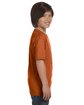 Gildan Youth 50/50 T-Shirt t orange ModelSide