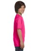 Gildan Youth 50/50 T-Shirt heliconia ModelSide