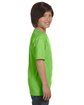 Gildan Youth 50/50 T-Shirt LIME ModelSide