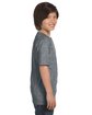 Gildan Youth 50/50 T-Shirt GRAPHITE HEATHER ModelSide
