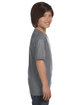 Gildan Youth 50/50 T-Shirt gravel ModelSide