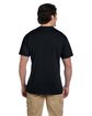 Gildan Adult Pocket T-Shirt black ModelBack