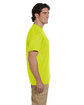 Gildan Adult Pocket T-Shirt safety green ModelSide