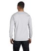 Gildan Adult 50/50 Long-Sleeve T-Shirt ASH GREY ModelBack