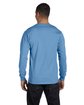 Gildan Adult 50/50 Long-Sleeve T-Shirt CAROLINA BLUE ModelBack