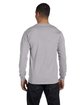 Gildan Adult 50/50 Long-Sleeve T-Shirt SPORT GREY ModelBack