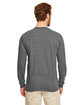 Gildan Adult 50/50 Long-Sleeve T-Shirt GRAPHITE HEATHER ModelBack