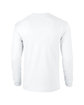 Gildan Adult 50/50 Long-Sleeve T-Shirt WHITE FlatBack