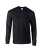 Gildan Adult 50/50 Long-Sleeve T-Shirt BLACK OFFront