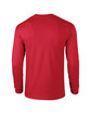 Gildan Adult 50/50 Long-Sleeve T-Shirt RED OFBack