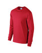 Gildan Adult 50/50 Long-Sleeve T-Shirt RED OFQrt