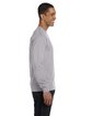 Gildan Adult 50/50 Long-Sleeve T-Shirt SPORT GREY ModelSide