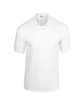 Gildan Adult Jersey Polo white OFFront