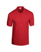 Gildan Adult 50/50 Jersey Polo RED OFFront