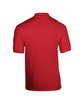 Gildan Adult 50/50 Jersey Polo RED OFBack