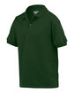Gildan Youth Jersey Polo forest green OFQrt
