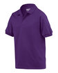Gildan Youth 6 oz., 50/50 Jersey Polo purple OFQrt