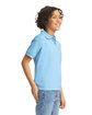 Gildan Youth Jersey Polo light blue ModelSide