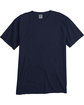 ComfortWash by Hanes Men's Garment-Dyed T-Shirt NAVY FlatFront
