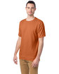 ComfortWash by Hanes Men's Garment-Dyed T-Shirt texas orange ModelQrt