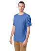 ComfortWash by Hanes Men's Garment-Dyed T-Shirt porch blue ModelQrt