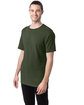 ComfortWash by Hanes Men's Garment-Dyed T-Shirt moss ModelQrt