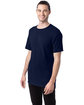 ComfortWash by Hanes Men's Garment-Dyed T-Shirt NAVY ModelQrt