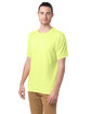 ComfortWash by Hanes Men's Garment-Dyed T-Shirt CHIC LIME ModelQrt