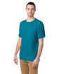 ComfortWash by Hanes Men's Garment-Dyed T-Shirt ocean depths ModelQrt