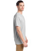 ComfortWash by Hanes Men's Garment-Dyed T-Shirt WHITE ModelSide