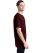 ComfortWash by Hanes Men's Garment-Dyed T-Shirt maroon ModelSide